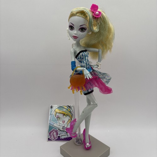 Monster high lagoona blue - blue, dot