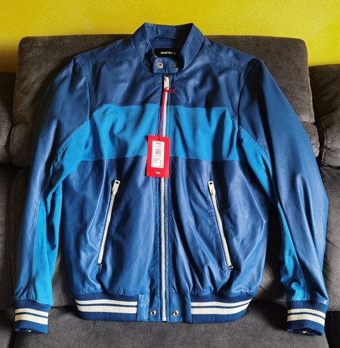 Giacca pelle diesel s - di,