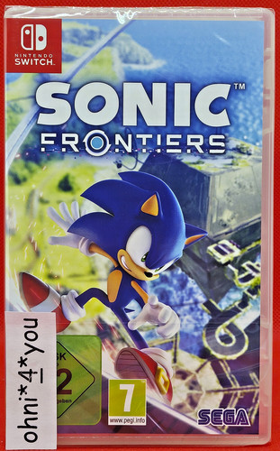 Sonic frontiers nintendo - sonic,