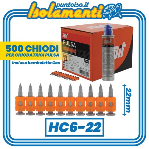 Chiodi hc6 chiodatrice spit - chiodi, hc6-22