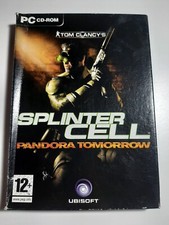 TOM CLANCY'S SPLINTER CELL PANDORA TOMORROW PC CD-ROM USATO IN BUONE CONDIZIONI.