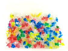 CIUCCI ANNI 80/90 COLORATI 200 PEZZI CIRCA 