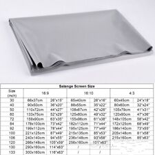 Schermo Proiettore Metallo Antiluce Alta Luminosità 4:3 16:9 3D HD Film TV Schermo