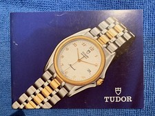 Libretto Booklet vintage Tudor Codice 581.55 I - 3 - 6.1993 (ITALY)