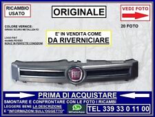 MASCHERINA CALANDRA GRIGLIA LOGO ANTERIORE logo rosso FIAT PANDA 169 03-12
