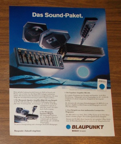 Rara pubblicità blaupunkt bqa - rara,