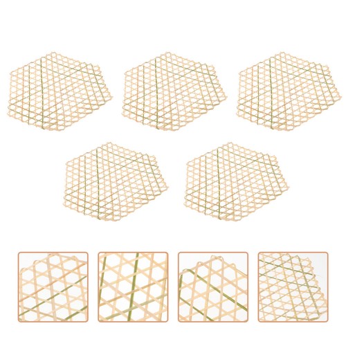 5pcs bamboo mesh mat - ,