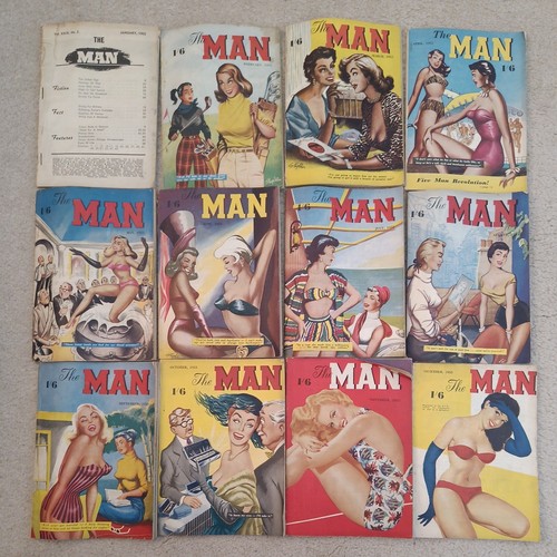 The man magazine 1955 jan - the,