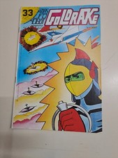 ATLAS UFO ROBOT GOLDRAKE NUMERO 33, EDIZIONI FLASH 1979,COMPLETO DI POSTER