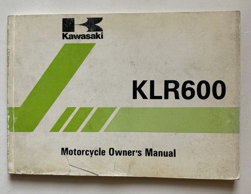 Kawasaki klr 600 - 600, uso