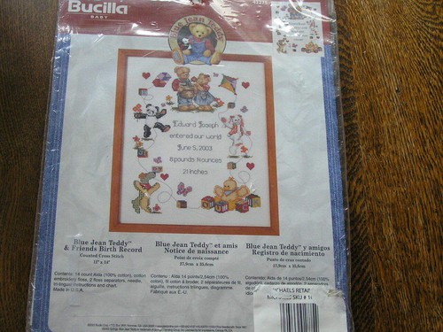 Plaid bucilla baby - bucilla, punto