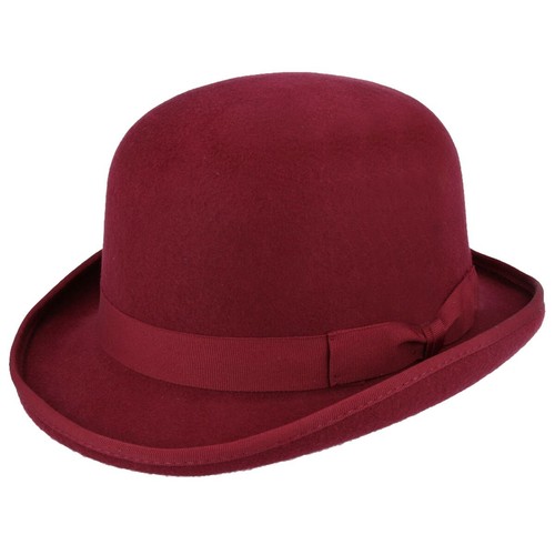 Cappello bowler 100 - cappello, vino