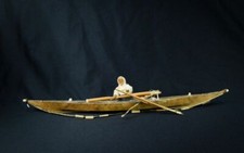 Antico Kayak Inuit Groenlandia