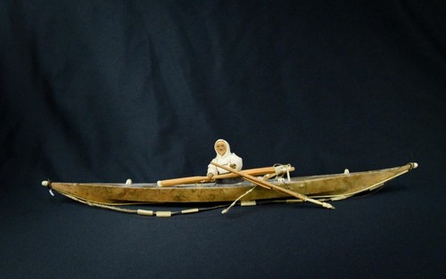Antico kayak inuit groenlandia - inuit,