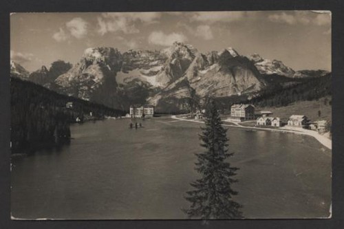 P017 cartolina lago di - ,