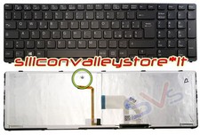 Tastiera Ita Retroilluminata Nero Sony Vaio SVE1512H1ESI, SVE1512H1EW