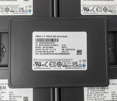 Samsung pm9a3 960 ssd - samsung, 2,5"