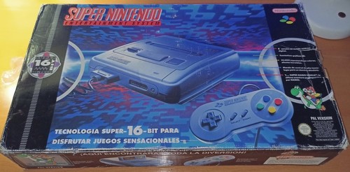 Super nintendo boxed - +,