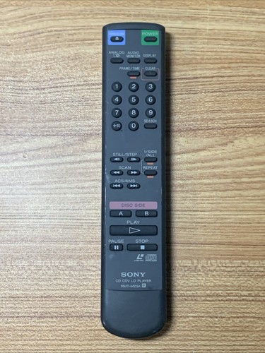 Sony rmt m23a lettore cdv - sony, rmt-m23a