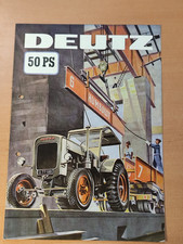 Brochure trattore Deutz 50 CV