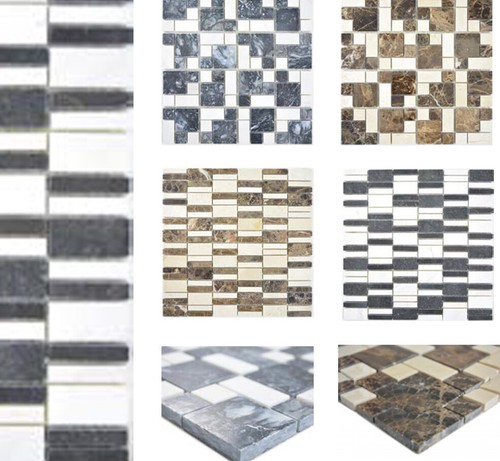 Piastrelle mosaico marmo