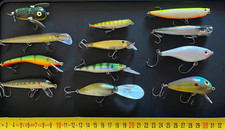 Lotto artificiali spinninng pesca bass trota rapala molix heddon