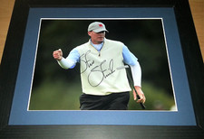 STEVE STRICKER US GOLFER GOLF LEGEND FIRMATO A MANO DISPLAY COA