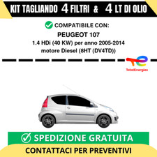 Tagliando per peugeot 107 4 - tagliando, 1.4