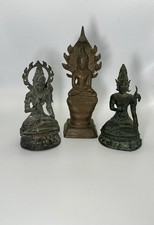 Lotto Statue Buddha Tara Antiche