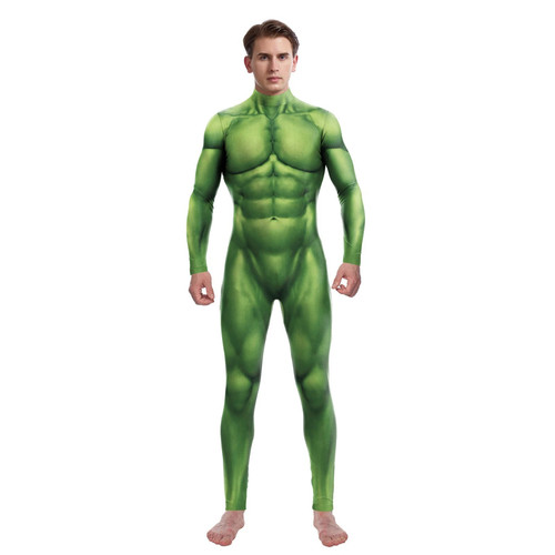 Tuta muscolare hulk - hulk, verde