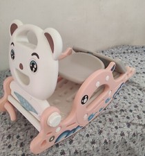 Scivolo per Bambini 18-36mesi a Tema Spaziale con Scale Antiscivolo