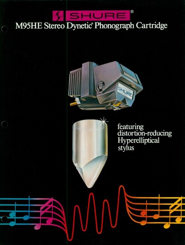 C1979 shure m95he - m95he, cartuccia