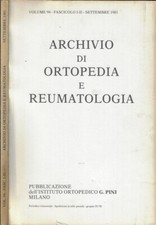 Archivio di ortopedia e