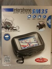 PORTANAVIGATORE UNIVERSALE MOTO E BICI INTERPHONE SM35 IMPERMEABILE FINO A 3,5