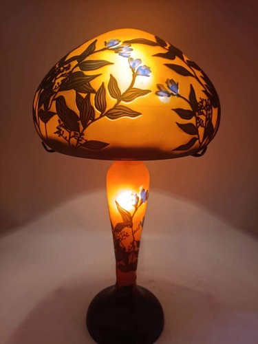 Lampada scrivania vetro - in,