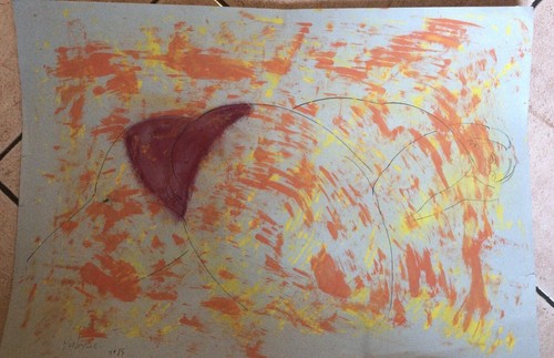 Quadro dipinto pittore - dipinto,