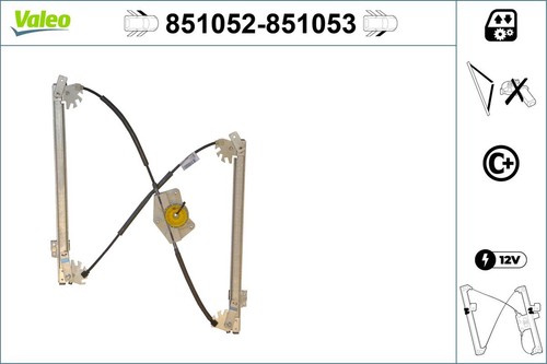 Alzavetro valeo 851052 - valeo, per
