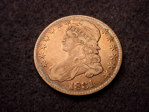 1831 capped bust half - capped,