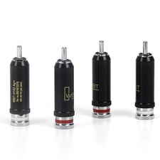 4 Pack Rhodium Plated WBT-0102