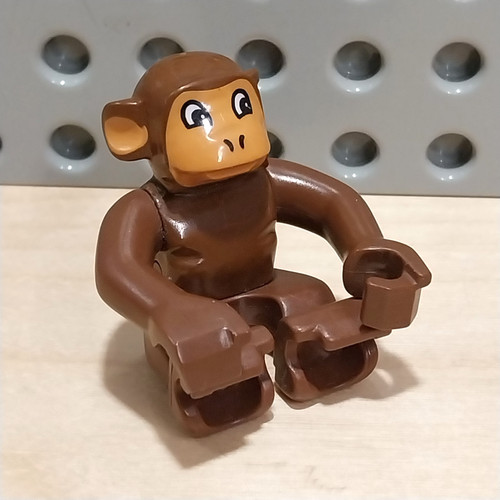Lego duplo scimmia zoo - lego, safari