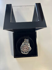 RiCarica Orologio uomo Automatico meccanico Legno nero Base Rotante Accessori