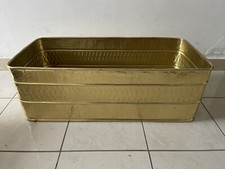 Grande Portavasi In Ottone