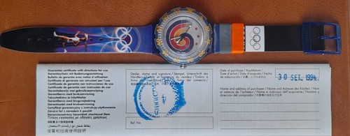 Swatch olympic special 1994 - olympic,