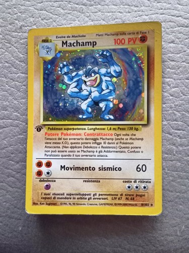 Machamp carta pokemon ita - pokemon, holo