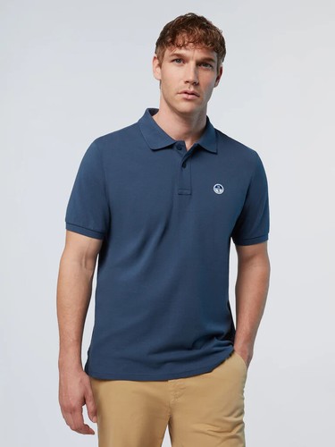 Polo uomo north sails patch - north,