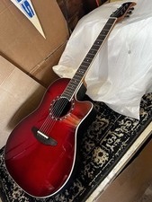 Chitarra acustica-elettrica Ovation Timeless Balladeer Deep Contour - Cherry Burst