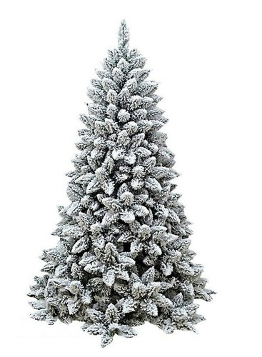 Albero natale innevato - natale,