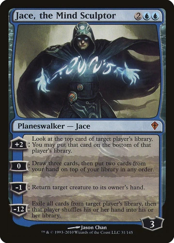 Jace the mind sculptor foil - jace,,