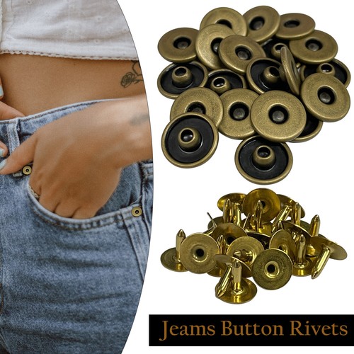 Jeans bottoni rivetti martello - rivetti,