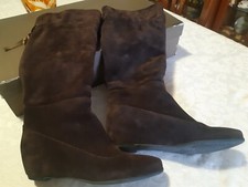 CAFENOIR stivali donna scamosciati M.38